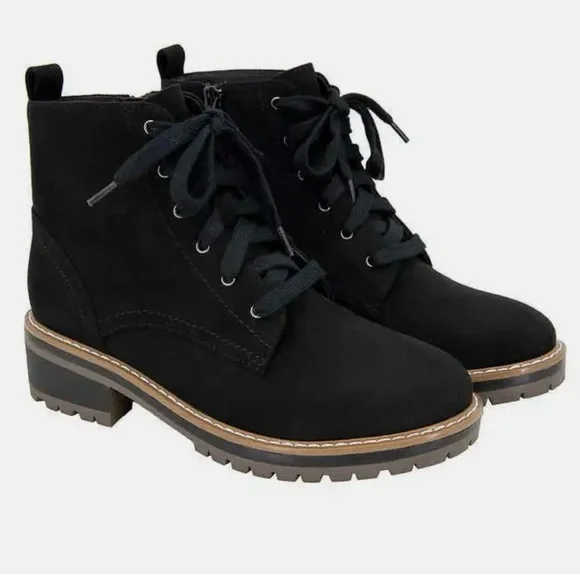 Kensie Women’s ankle boots with zipper on the side, black - Picture 1 of 5